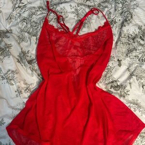 sheer lingerie dress